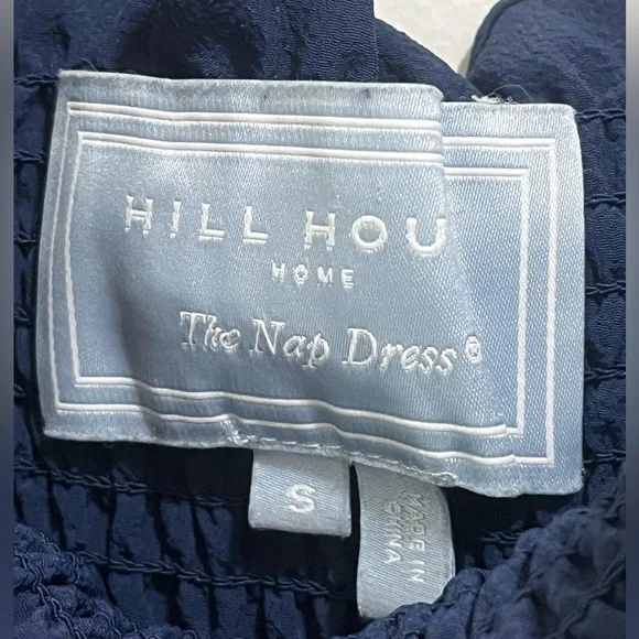 Hill house home nap dress size small in navy - Picture 4 of 12